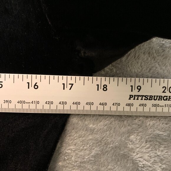 Vtg Stage Accents Women Dark Romantic Whimisgoth Fairy Grunge Velvet Dress 10 - Picture 7 of 12